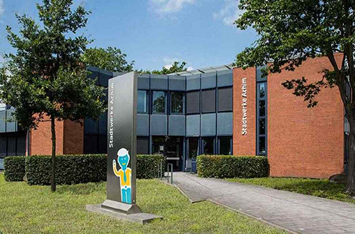 Gebäude und Campus der Stadtwerke Achim
