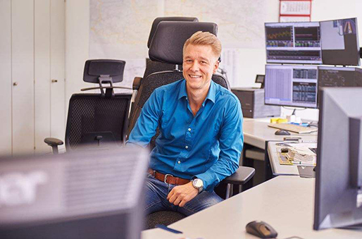 Sachbearbeiter am Büro