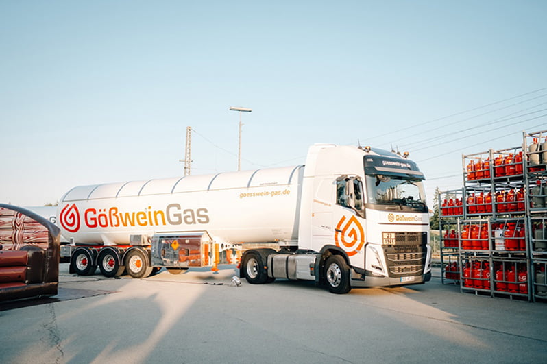 Gastank, LKW, Gößwein-Gas