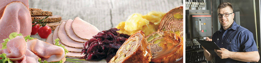 Lebensmittel, Fleisch-, Wurst- und Schinkenwaren - Mitarbeiter der Firma Willms