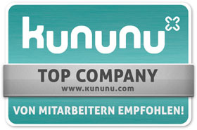 Kununu Top Company von Mitarbeitern empfohlen!