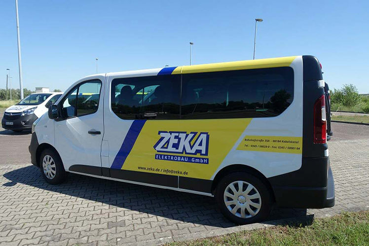 Buswerbung ZEKA Elektrobau GmbH