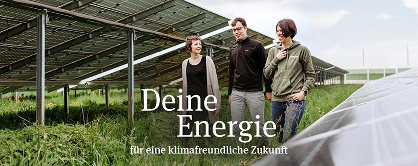 Deine Energie für Wind- und Solarparks