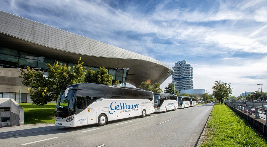 Gebäude der Firma Geldhauser Linien- und Reiseverkehr GmbH