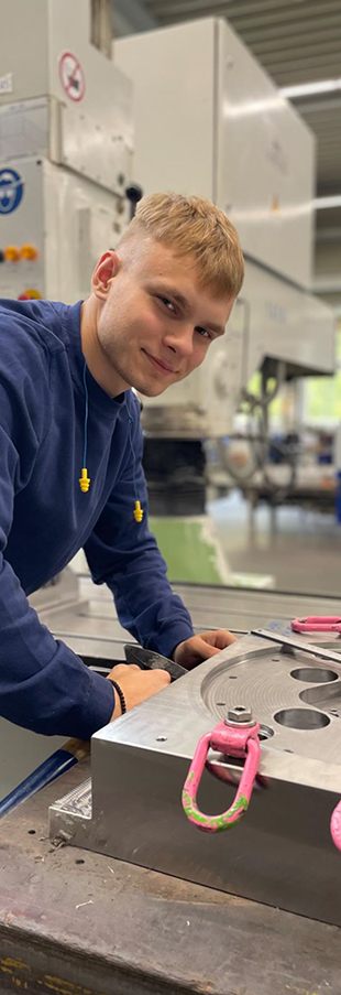 Mitarbeiter der Firma Woregg