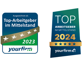 Top-Arbeitgeber im Mittelstand Yourfirm 2024