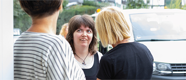 Mitarbeiter der Lebenshilfe Bergisches Land