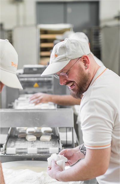 Mitarbeiter der Bäckerei Trölsch - Wir freuen uns auf deine Bewerbung!