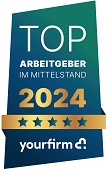 Yourfirm Siegel Top Arbeitgeber im Mittelstand 2024
