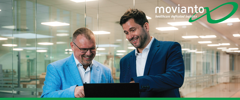 Teamleitung Arbeitsvorbereitung der Firma Movianto - healthcare dedicated logistics