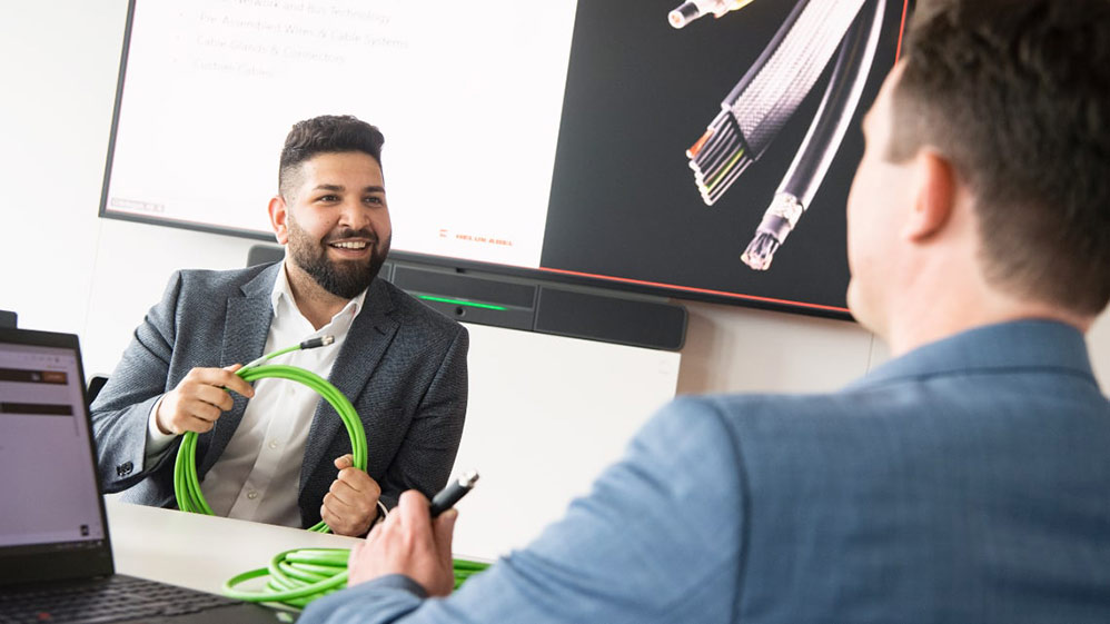 Mitarbeiter der Firma Helukabel