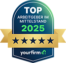 Top-Arbeitgeber im Mittelstand Yourfirm 2025