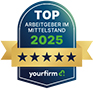 Top-Arbeitgeber im Mittelstand 2025 Yourfirm