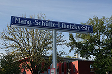 Unsere Straße Margarete-Schütte-Lihotzky-Straße