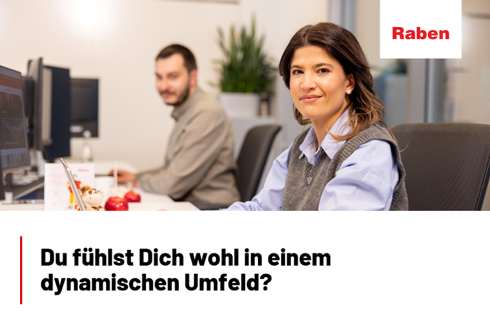 Mitarbeiter der Firma Raben - HAST DU DEN DRIVE DEINE KARRIERE IN DIE HAND ZU NEHMEN?