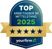 TOP ARBEITGEBER IM MITTELSTAND 2025 yourfirm