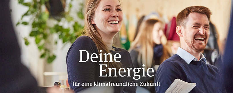 Deine Energie für eine klimafreundliche Zukunft