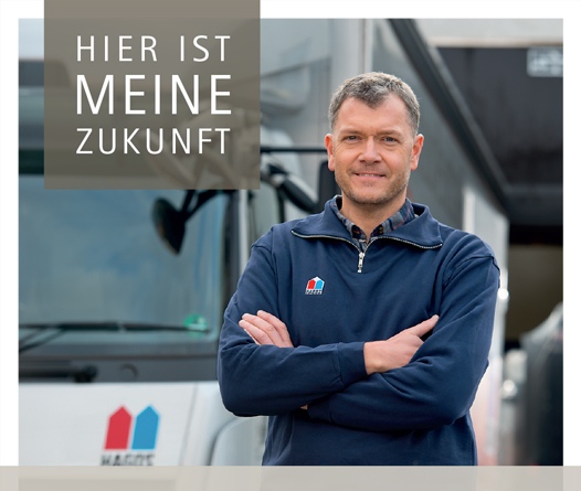 HIER IST MEINE ZUKUNFT - Mitarbeiter der Firma Hagos