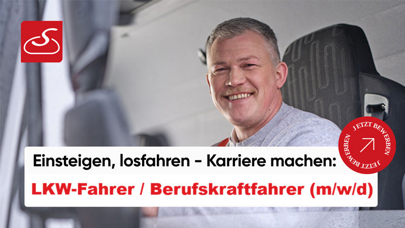 Mitarbeiter der Meisterbäckerei Steinecke GmbH & Co. KG - Einsteigen, losfahren - Karriere machen: LKW-Fahrer / Berufskraftfahrer (m/w/d), JETZT BEWERBEN