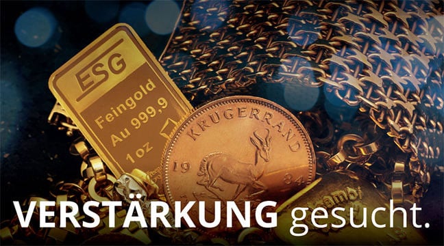 ESG Gold: Verstärkung gesucht.