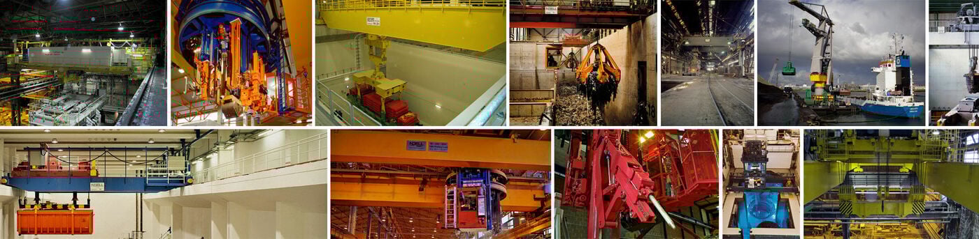 Montage von Einzelmaschinen, Herstellung von Primär-Aluminium, Tätigkeiten der Firma REEL GmbH