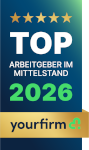 Top Arbeitgeber im Mittelstand 2026 Yourfirm