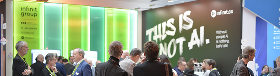 Solution Consultant mit der Kundin der Firma infinit.cx - The Customer Experience Powerhouse