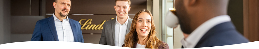 Mitarbeiter der Firma Chocoladefabriken Lindt & Sprüngli