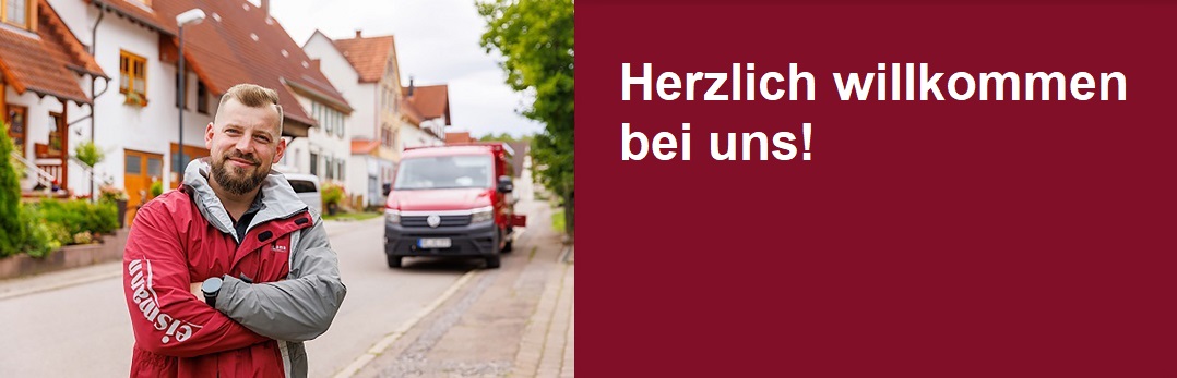 Fahrer an der Straße