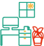 Schöne und ergonomisch ausgestatte Büros