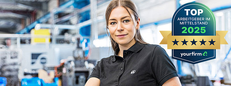 Mitarbeiterin der Firma Bock GmbH & Co. KG, Top-Arbeitgeber im Mittelstand 2024 Yourfirm