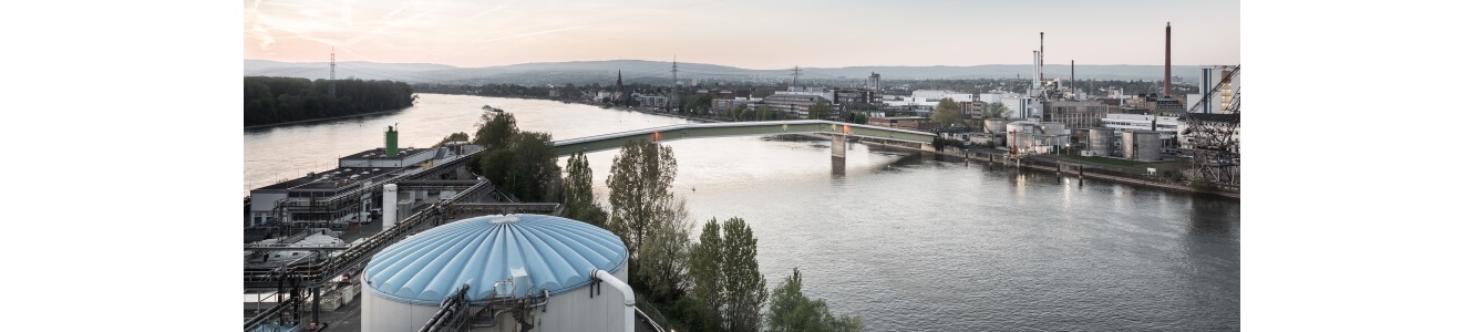 Stadtübersicht von oben